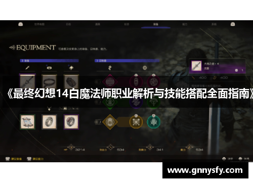 《最终幻想14白魔法师职业解析与技能搭配全面指南》